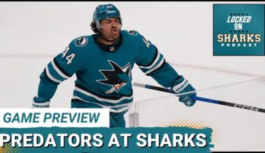 SEASON DEFINING: San Jose Sharks and Nashville Predators FIGHT for Playoff Spot