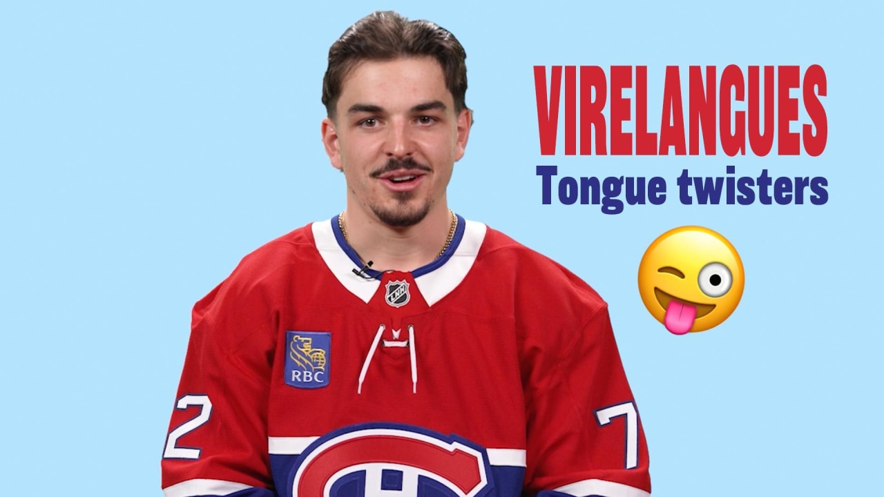 Habs read tongue twisters | Montréal Canadiens