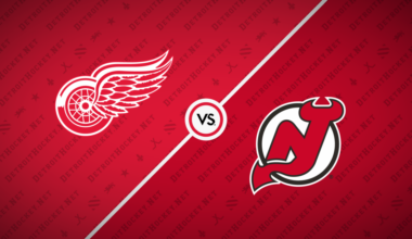 Red Wings vs. Devils, 4/11/2026 – DetroitHockey.Net