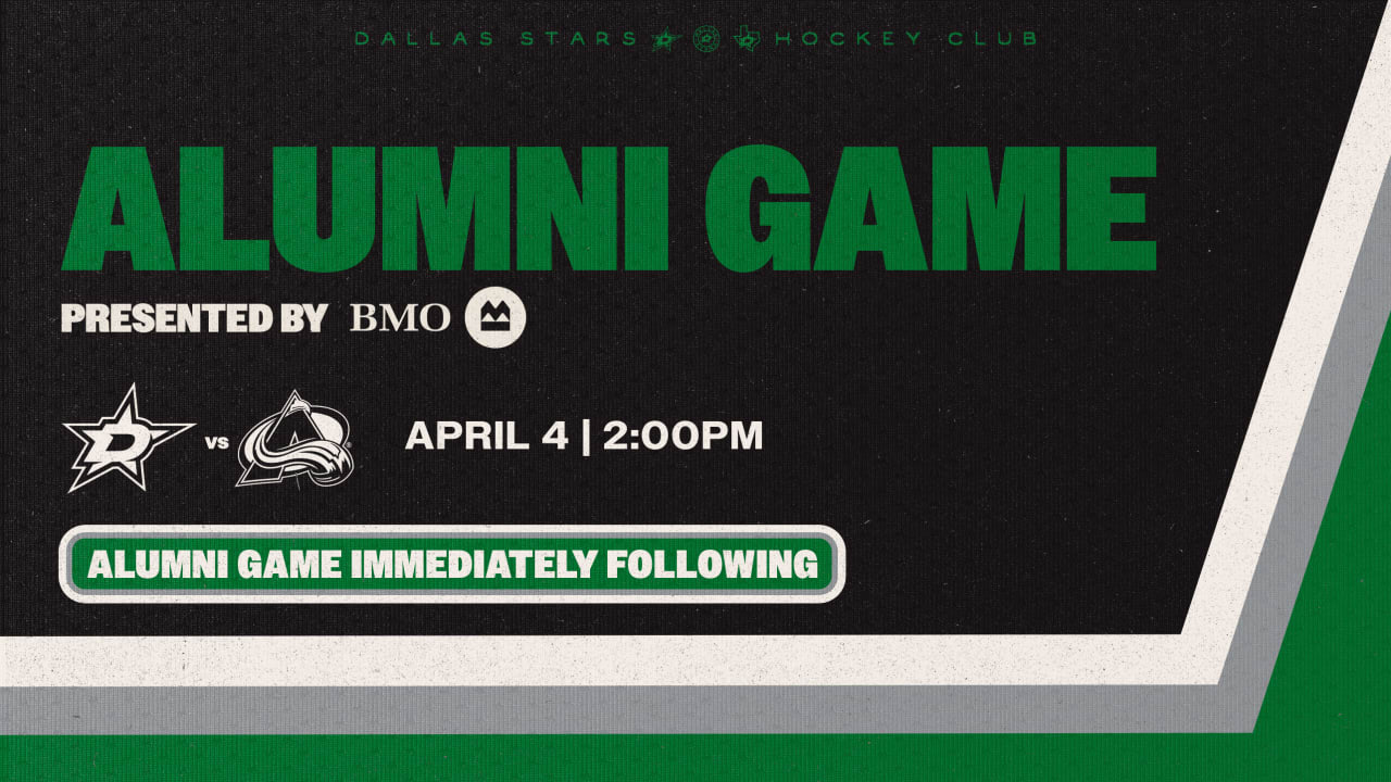 Dallas Stars Alumni Association announces rosters for Alumni Game