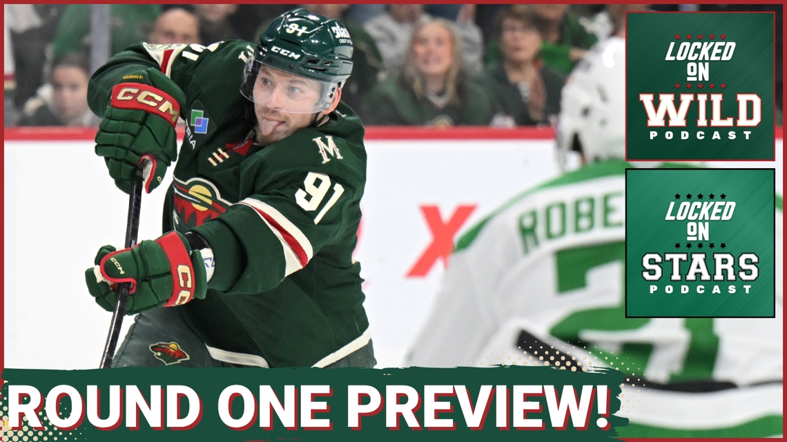 HOME ICE AT STAKE: Dallas Stars and Minnesota Wild SQUARE OFF in First Round Playoff Preview!