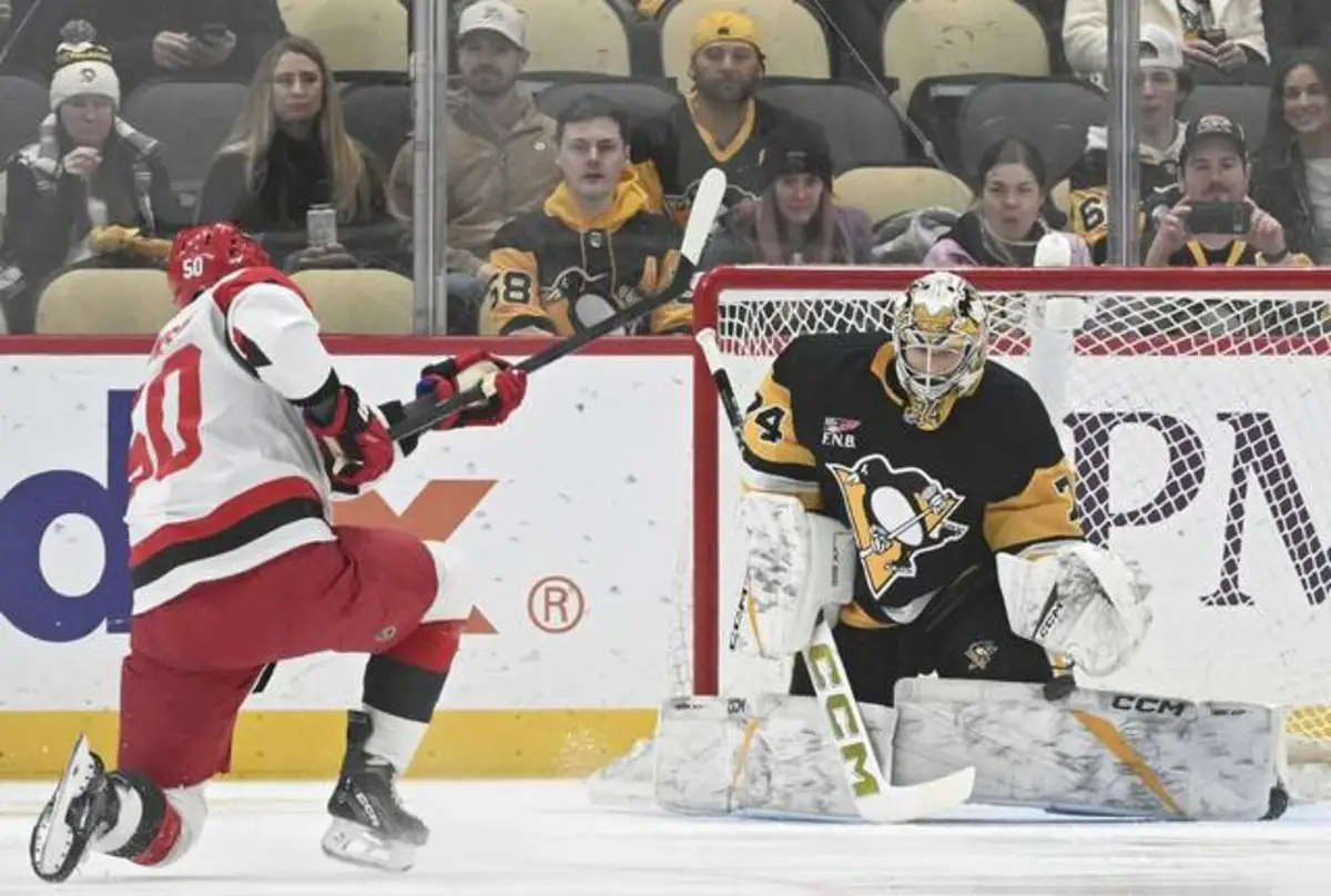Penguins goaltender Stuart Skinner to travel for Thursday’s road game against Devils