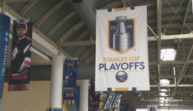 'Every game means so much': Sabres begin playoff prep for facing Bruins in first round