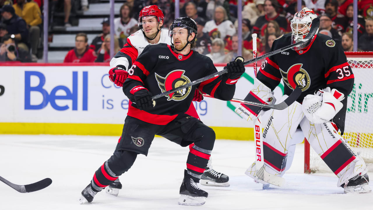 Sanderson to be relied on by Senators in Game 3