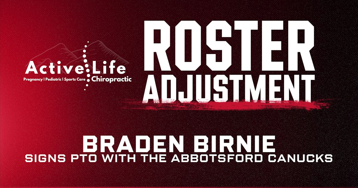 Rapid City Rush | BRADEN BIRNIE SIGNS PTO WITH ABBOTSFORD CANUCKS