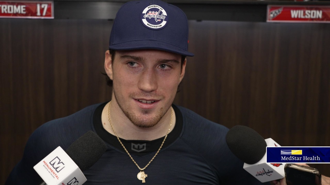 Ryan Leonard | Postgame | Washington Capitals