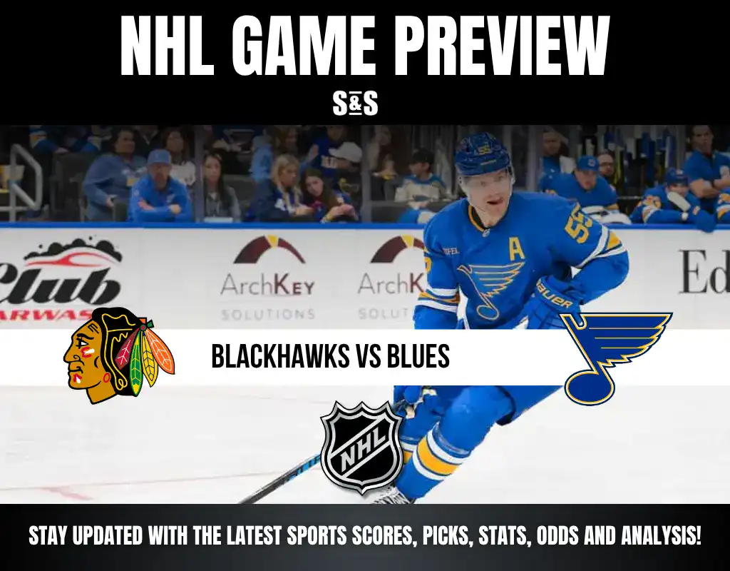 St. Louis Blues vs Chicago Blackhawks Odds and Predictions