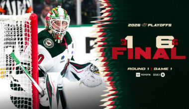 Game Recap: Wild 6, Stars 1