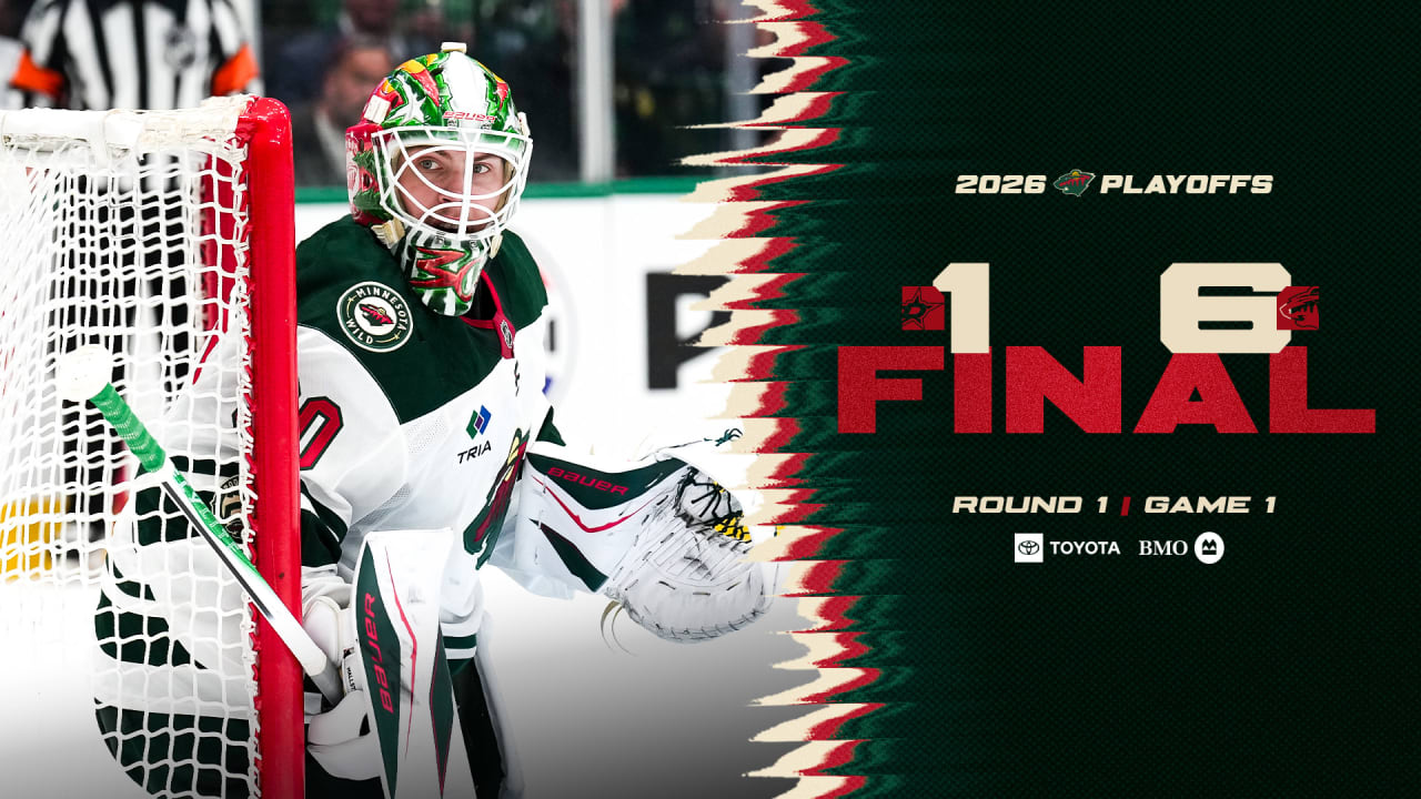 Game Recap: Wild 6, Stars 1