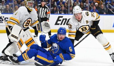 Sabres and Bruins ready to tangle in Game 2