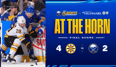 At the Horn | Bruins 4 - Sabres 2