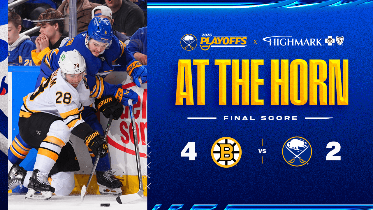 At the Horn | Bruins 4 - Sabres 2