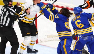 Sabres power play goes ice-cold again as series against the Bruins shifts to Boston for Game 3