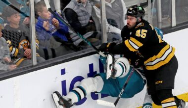 Bruins notebook: Jonathan Aspirot continues to make contributions