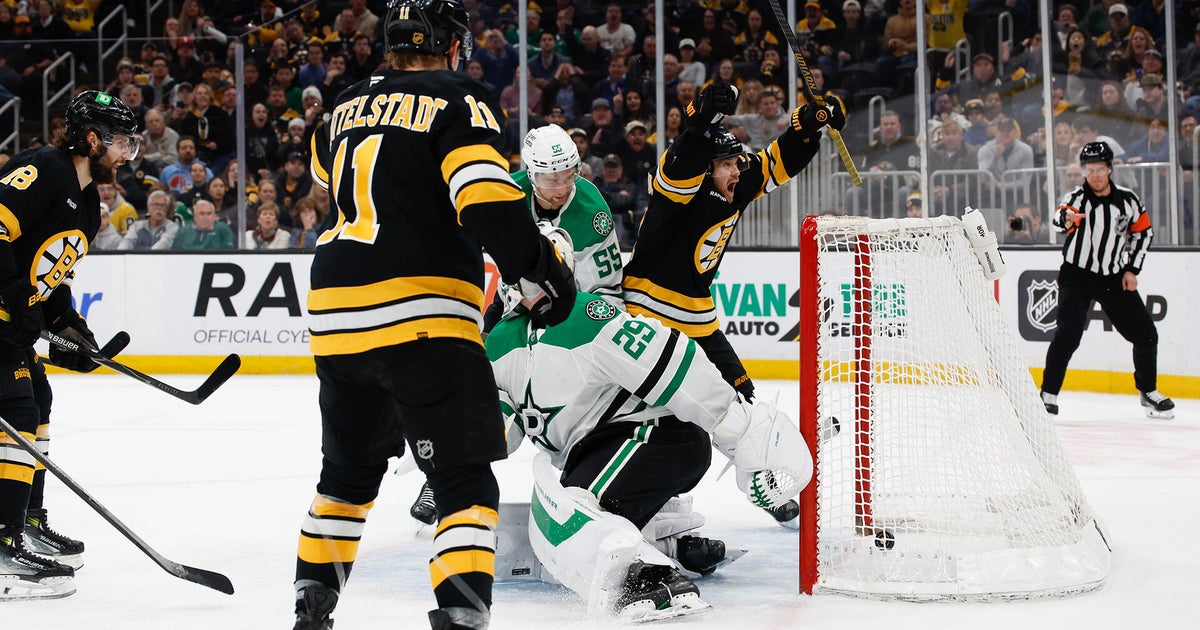 Viktor Arvidsson scores three goals in Bruins' 6-3 win over Stars