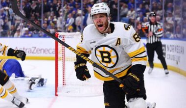 'We never quit': Bruins come up clutch to force Game 6