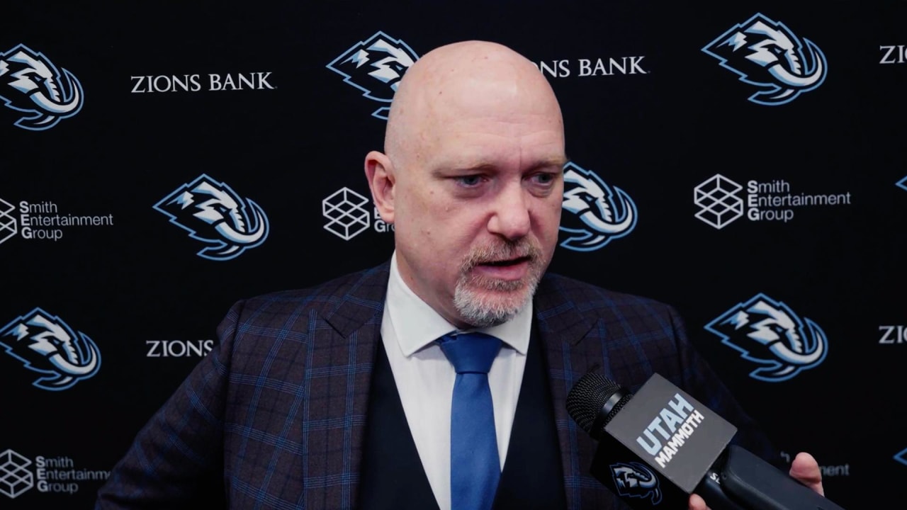 PRE-GAME: André Tourigny 4.4.26 | Utah Mammoth