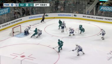 Sharks win 4th straight to improve playoff hopes, beating the Maple Leafs 4-1