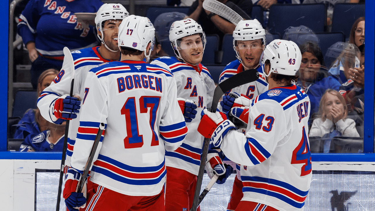 Kartye scores twice, Rangers top Lightning in regular-season finale for both teams