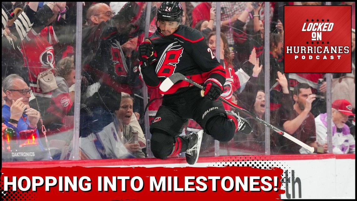 A Series of Carolina Hurricanes Milestones Over Easter Weekend