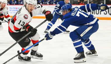 Why the Maple Leafs recalled defenceman William Villeneuve from Marlies