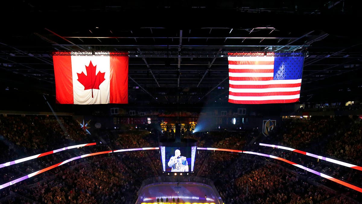 A general view of T-Mobile Arena before a hockey game between Ottawa Senators and Vegas Golden Knights.