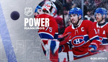 NHL Power Rankings: Canadiens looking like Stanley Cup contender behind Nick Suzuki