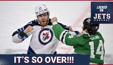 DIM LIGHTS: An UGLY Loss In Dallas Leaves The Winnipeg Jets On Life Support