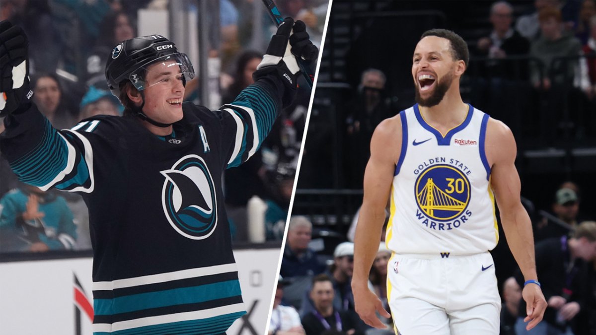 Steph Curry reacts to Macklin Celebrini setting Sharks record – NBC Bay Area
