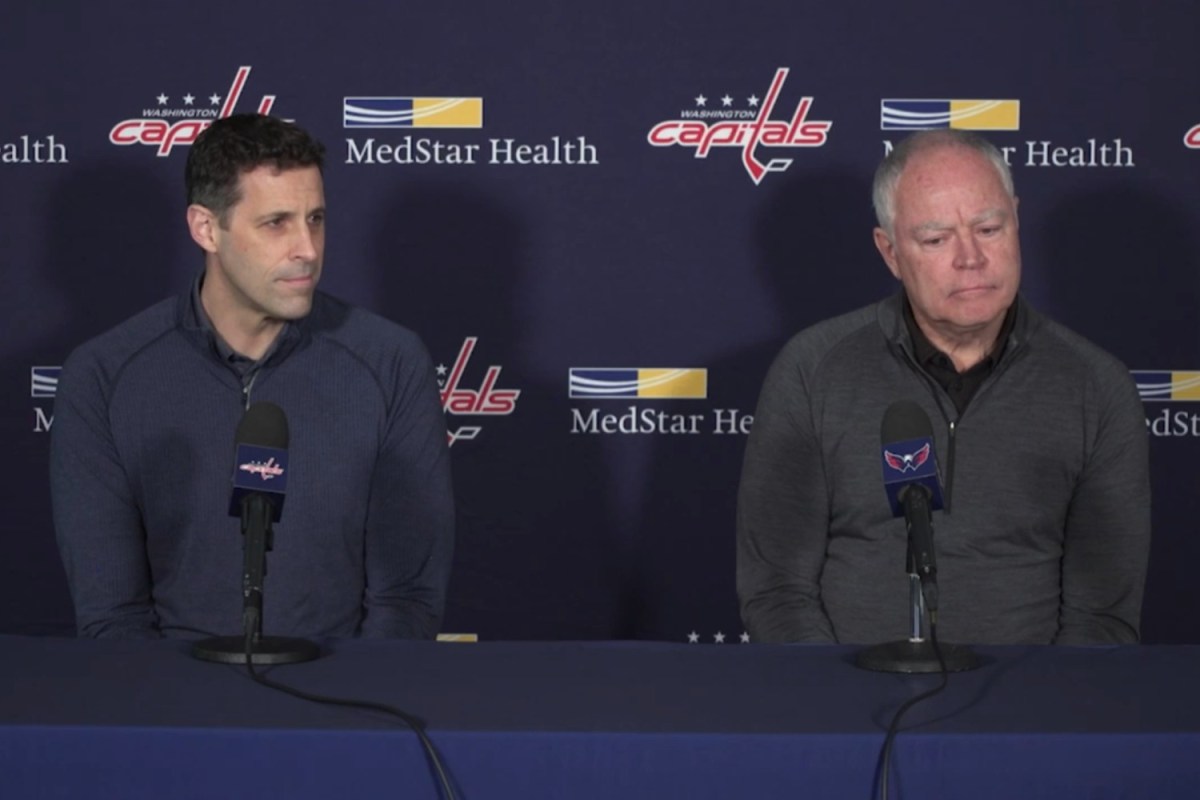 Chris Patrick and Brian MacLellan answer questions about how they plan to handle Alex Ovechkin’s impending retirement decision