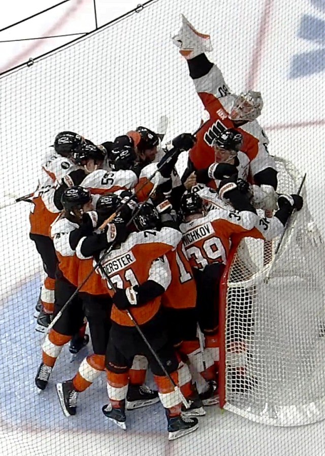 Flyers clinch spot in Stanley Cup Playoffs - Windfelder