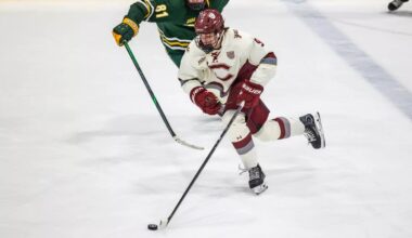 The offensive upside of 6-foot-6 defenceman Isaiah Norlin fits Edmonton’s needs