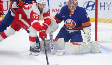Islanders' Semyon Varlamov returns for AHL conditioning assignment
