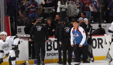 Fans send glass shattering over Kings coach in wild NHL playoff moment