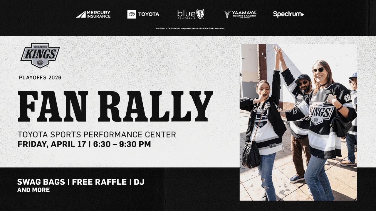 LA Kings 2026 Playoff Fan Rally