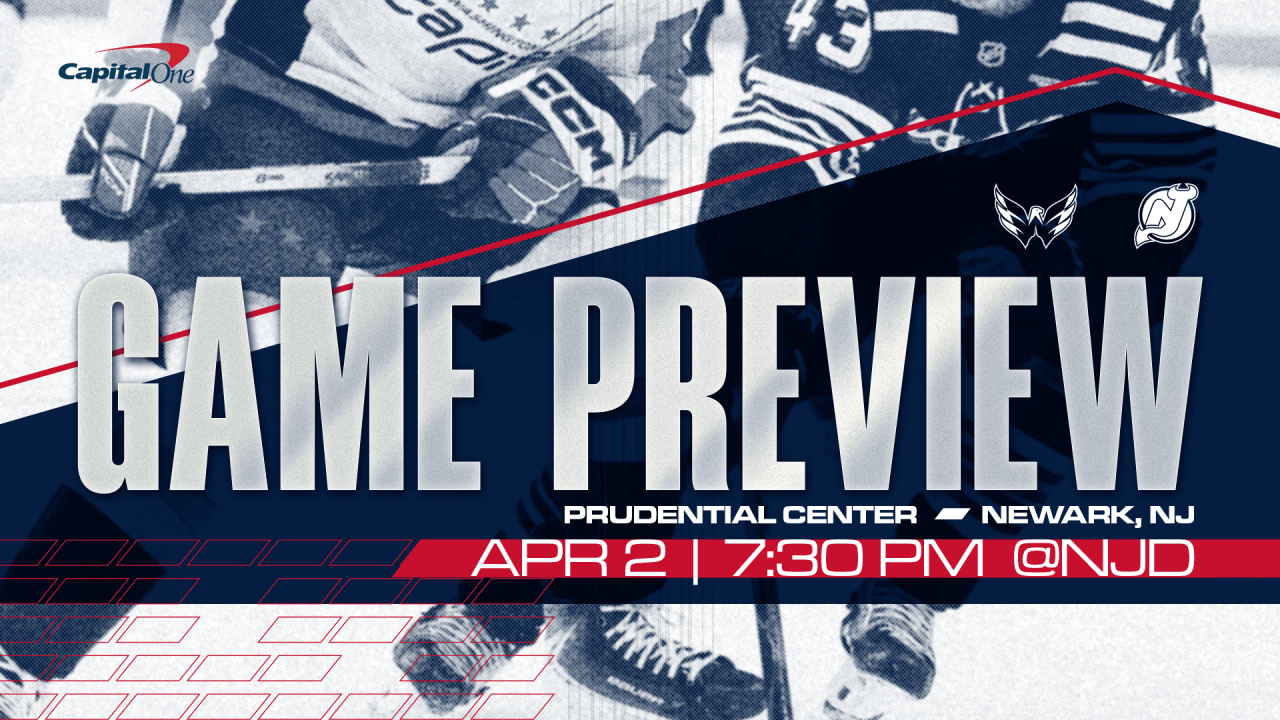 Caps Battle with Devils in Jersey