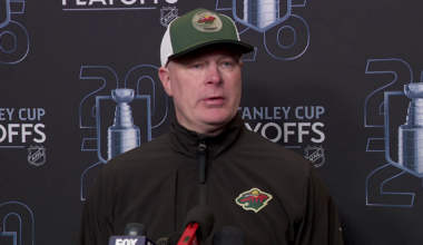Wild coach John Hynes won’t name goalie for Game 1 at Dallas Stars