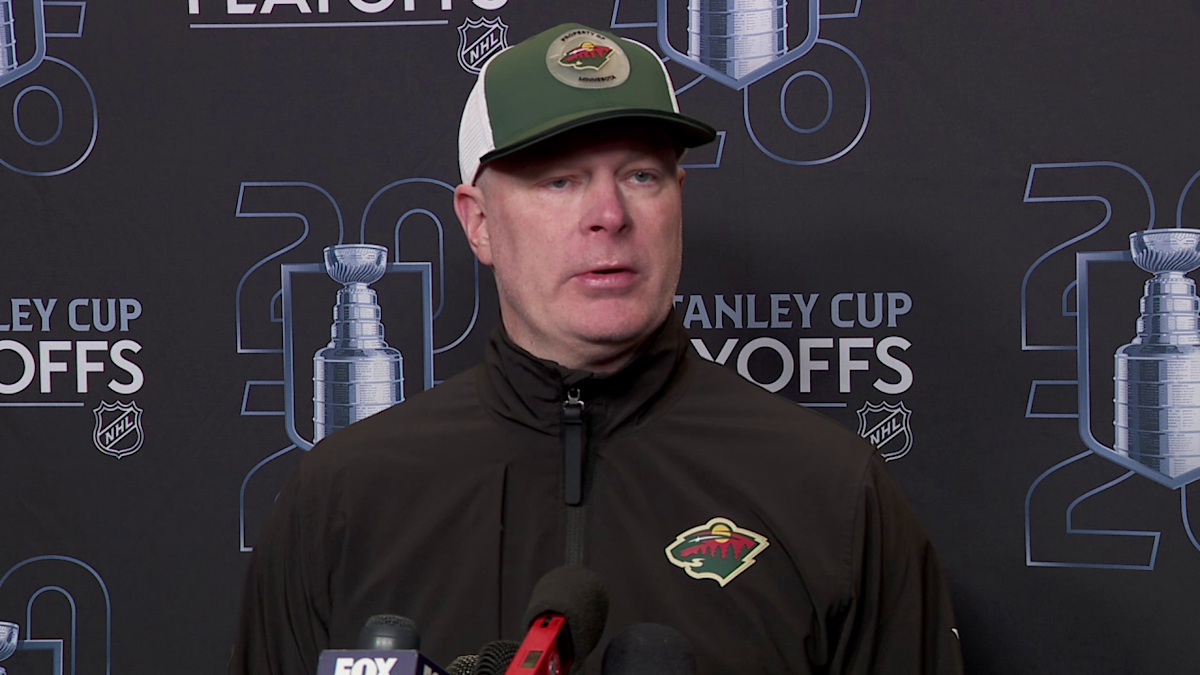 Wild coach John Hynes won’t name goalie for Game 1 at Dallas Stars