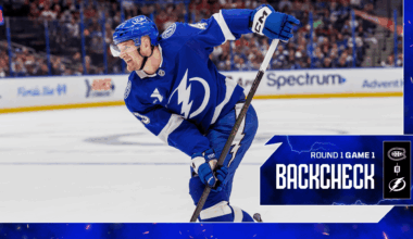The Backcheck: Penalties, Slafkovsky hat-trick sink Bolts in Game 1 OT loss