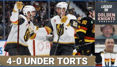 Vegas Golden Knights, Carter Hart, Cole Smith SHUT DOWN Canucks and are 4-0 Under Tortorella