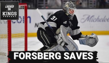 SOLIDIFIED: LA Kings turn to Anton Forsberg to move into a playoff spot, third line shines vs Preds