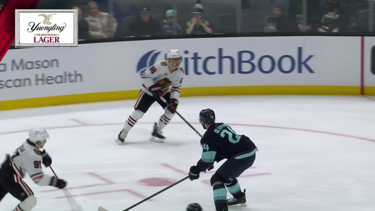 Teravainen Opens the Scoring | Chicago Blackhawks