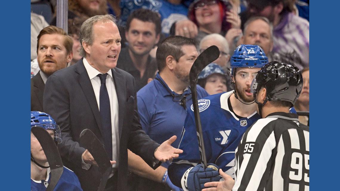 NHL investigating after Lightning forward Holmberg hurt arm crashing into unlatched penalty box door