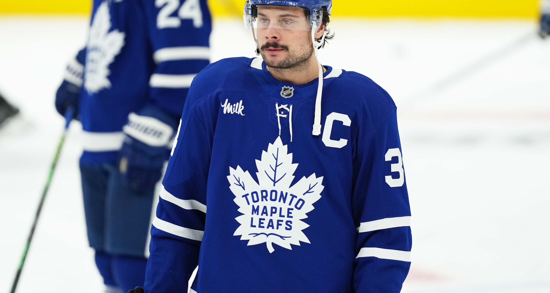 Toronto Maple Leafs center Auston Matthews (34) at Scotiabank Arena
