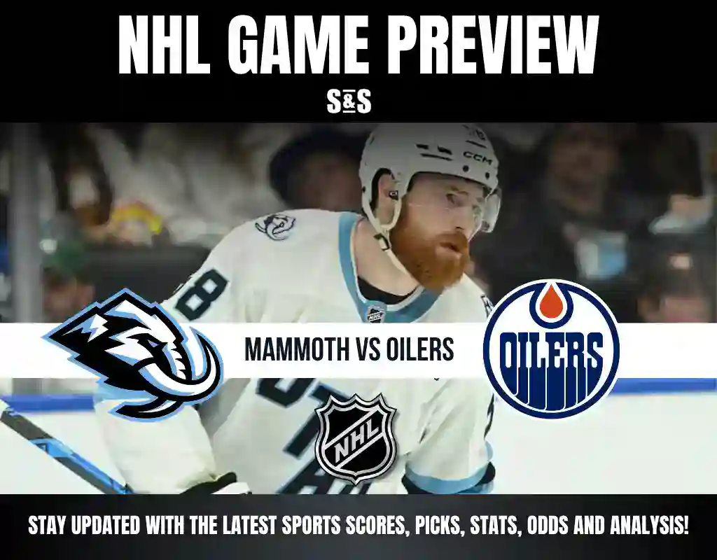 Oilers vs Mammoth Picks, Predictions and Best Bet, April 7