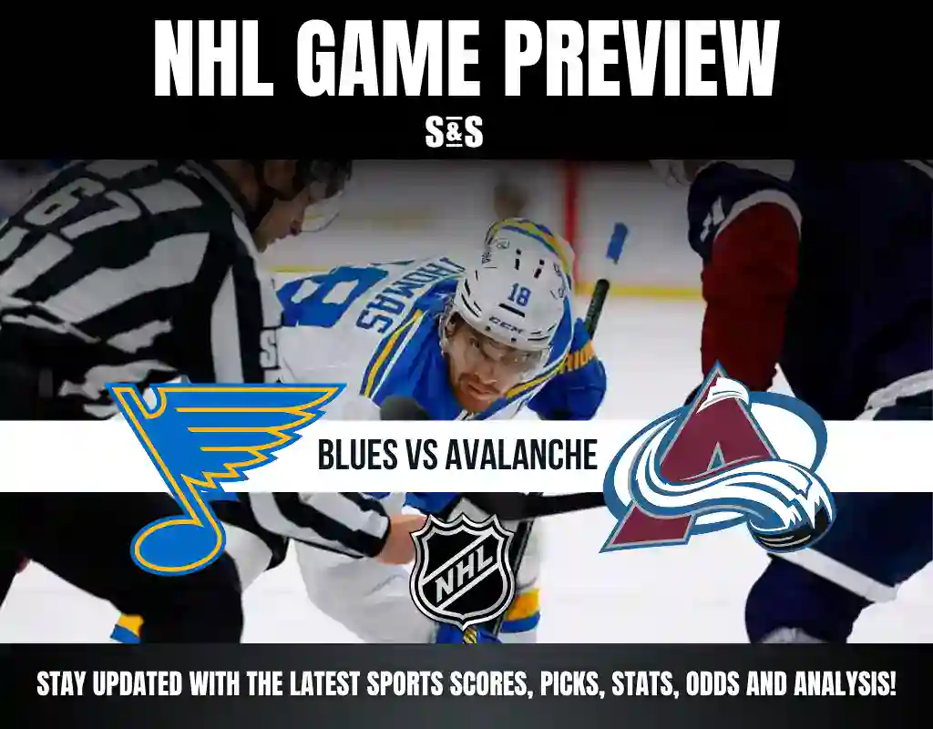 Avalanche vs Blues Picks and Predictions for April 7
