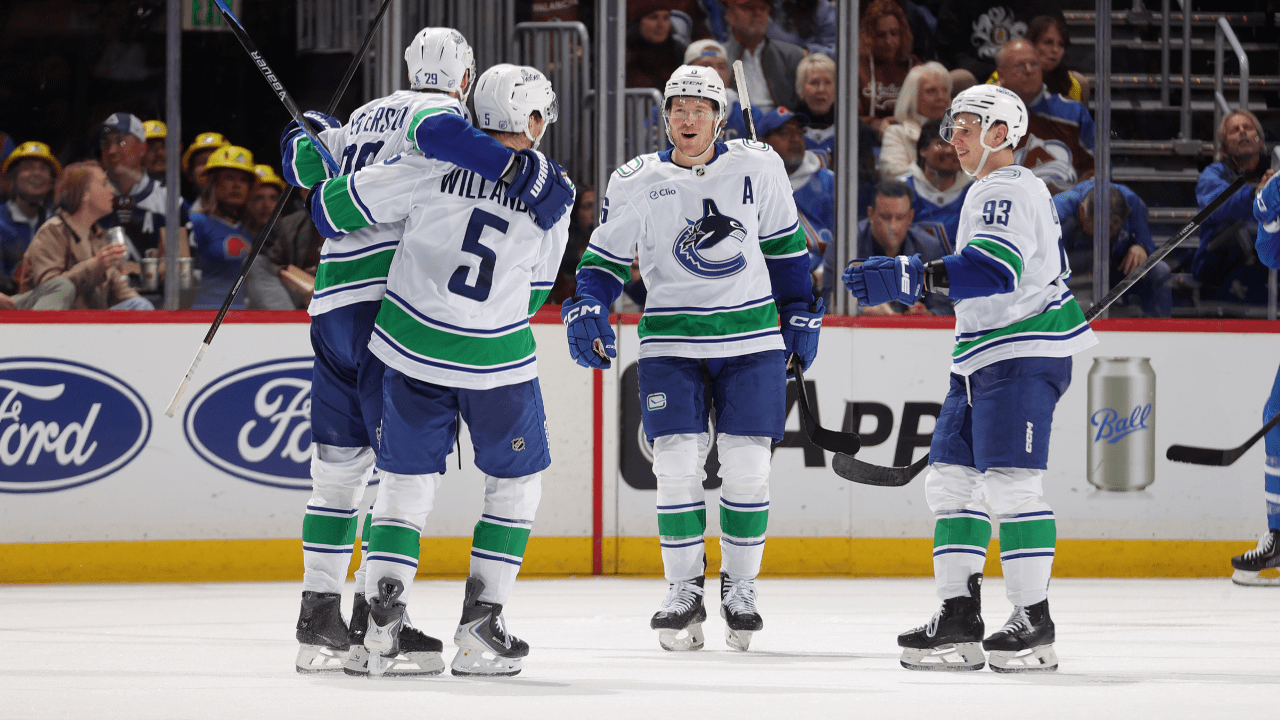 Boeser gets hat trick, assist, Canucks hold off Avalanche