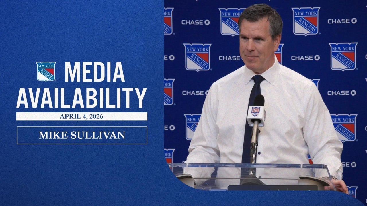 Postgame: Mike Sullivan | New York Rangers