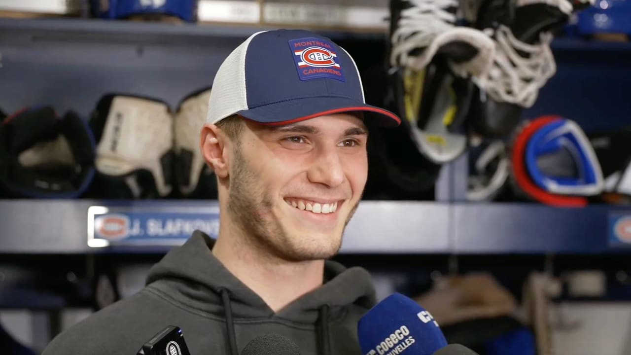 Pregame vs. CBJ: Slafkovsky | Montréal Canadiens