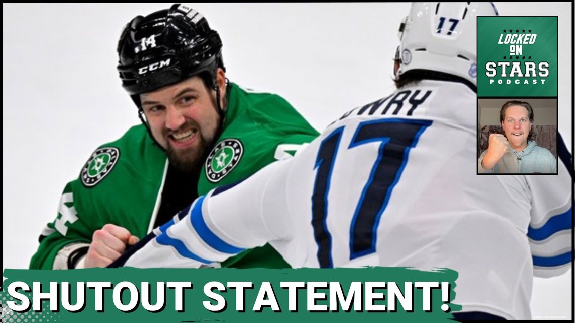 MASTERCLASS: Dallas Stars DEMOLISH Jets as Jake Oettinger SHINES & Glenn Gulutzan Pushes Buttons!